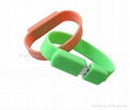 Customization Bracelet Plastic USB Flash Drive 4