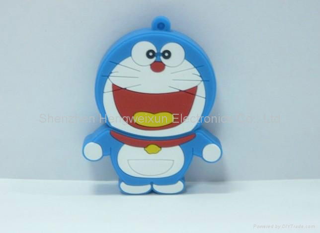 Cartoon USB Flash Drive, 1GB~8GB Optional  