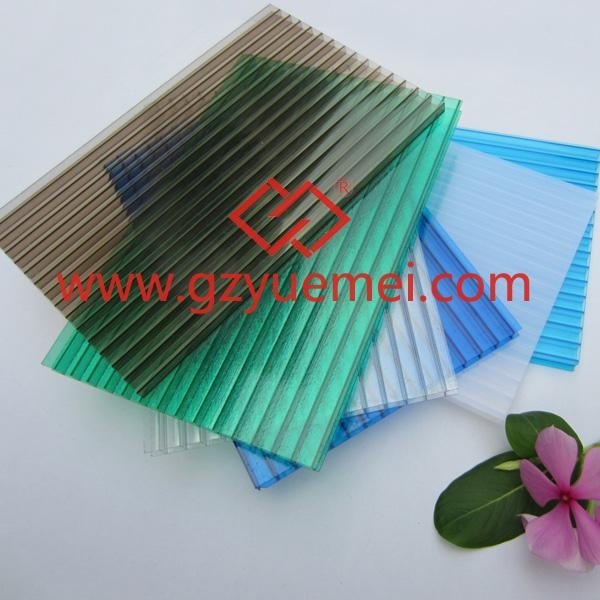 PC twin-wall polycarbonate hollow sheet