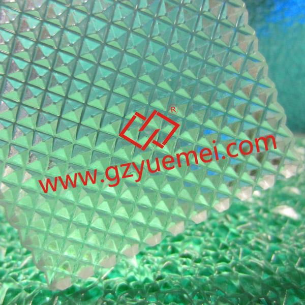 Polycarbonate prism embossed sheet 3