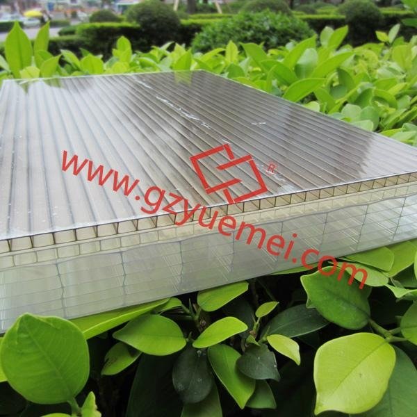 construction roof skylight made of plastic multi wall polycarbonate sheet 3