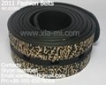 2011 fashion rubber silicone plastic pu tpu belts 2