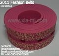 2011 fashion rubber silicone plastic pu tpu belts 5