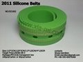 2011 fashion rubber silicone belts 3