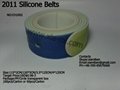 2011 fashion belts silicone belts rubber belts 3