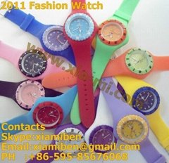 2011 popular Water Resistant Silicone Watches