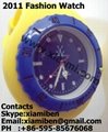 2011 popular Water Resistant Silicone Watches 3