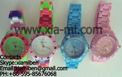 2011 popular Water Resistant Silicone Watches