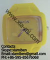  2011 Different color popular waterproof silicone watches 5