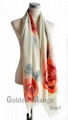 Printed wool scarf  4