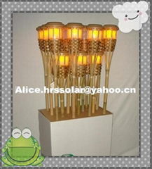 Solar Bamboo Lighting