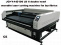 Laser cutting machine for toy fabrics