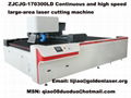 3D laser cutting machine for plush fabric 1