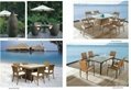 Rattan Outdoor Table and Chair  2
