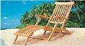 Wooden Outdoor and beach Lounge chair 3