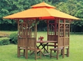 Wooden Outdoor Tent 2