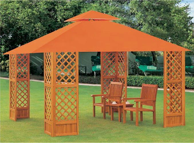 Wooden Outdoor Tent 3