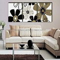 Living Room Decor Picture With Wall Clock 2