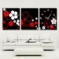 Living Room Decor Picture With Wall Clock 3