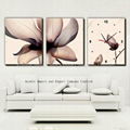 Living Room Decor Picture With Wall Clock 5