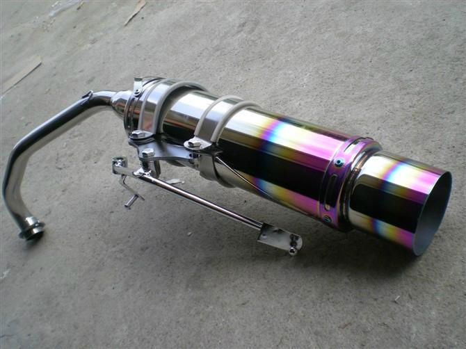 Modification exhaust pipe