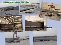 Autoclaved aerated concrete block plant