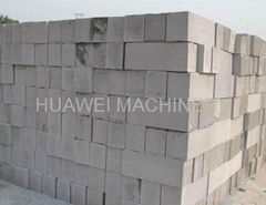 Fly ash AAC block line