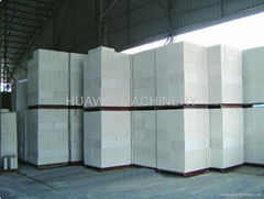 Autoclaved aerated concrete block making line