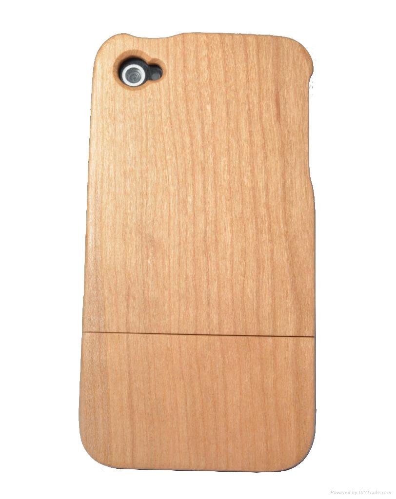 Hand-made Wooden Case for iPhone 4G 4S 2