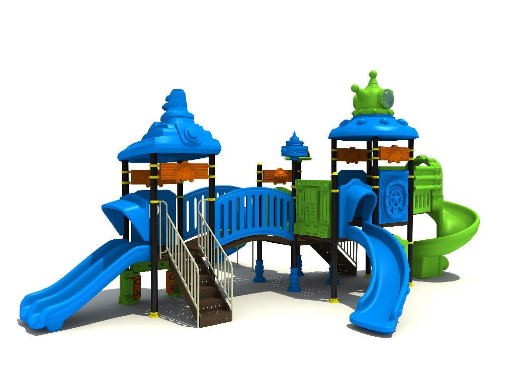 kid's outdoor slide playground 3
