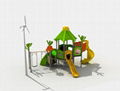 children outdoor amusement park slide 2