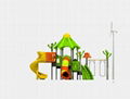 children outdoor amusement park slide 4