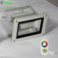 18W RGB LED Wall washer light with RF Wireless Touching RGB LED controller 4