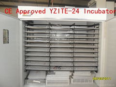 CE Marked chicken duck goose egg incubators YZITE-24