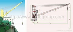 Deck crane