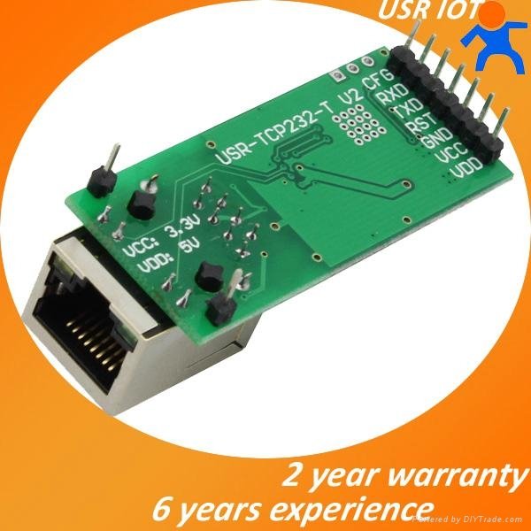 RS232 TTL to Ethernet TCP/IP Module 2