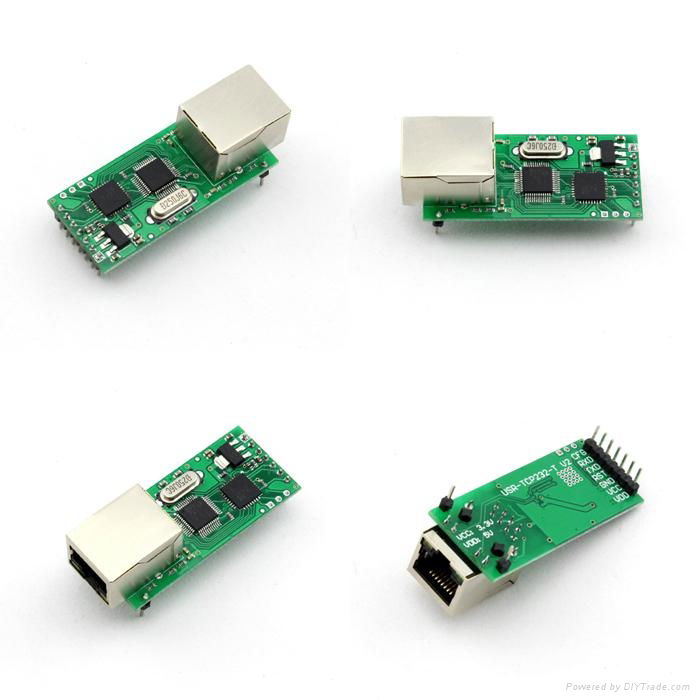 RS232 TTL to Ethernet TCP/IP Module 3