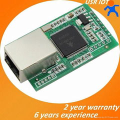 Dual serial TTL to TCP/IP ethernet module