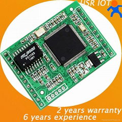 DIP version RS232 TTL to Ethernet Module with DHCP/HTTPD function