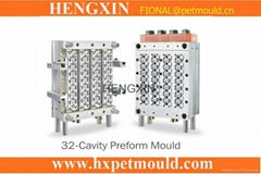 32-cavity preform mould