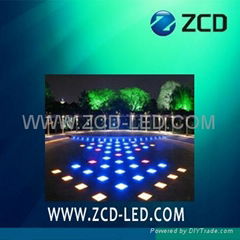 400X400 Led Tile light RGB outdoor lighting floor light