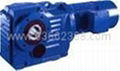 K series helical bevel gear reducer