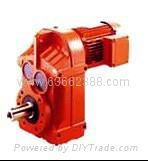 F series Parallel shaft helical gearbox reducer 2