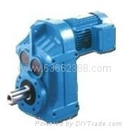 F series Parallel shaft helical gearbox reducer 3