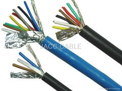 Copper Core PVC Insulation Shielded PVC Jacket Soft Cable