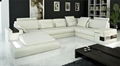 italian genuine leather sofa  1