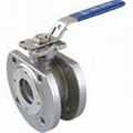 Flange ball valves