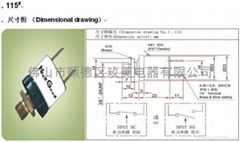 Coffee pressure switch