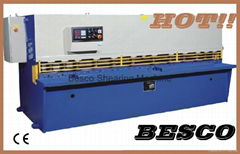 hydraulic shearing machine plate