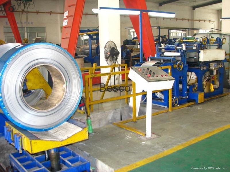 slitting line and cut to length line 4
